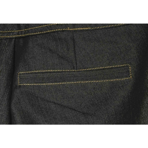 CACHE Sheen Dark Wash Straight Leg Stretch Jeans - Picture 3 of 4